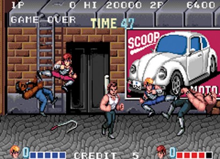 Double Dragon - Beat 'Em Up inspiration for Beating Heart