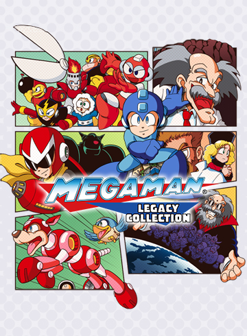 Picture of the Mega Man Legacy Collection that contains Mega Man.