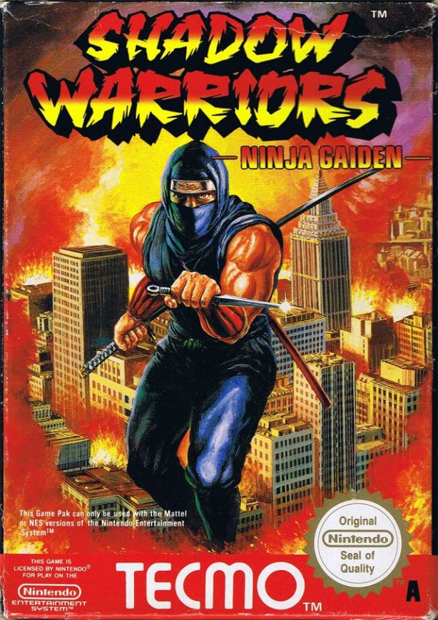 Ninja Gaiden's alternate name in Europe - Shadow Warriors