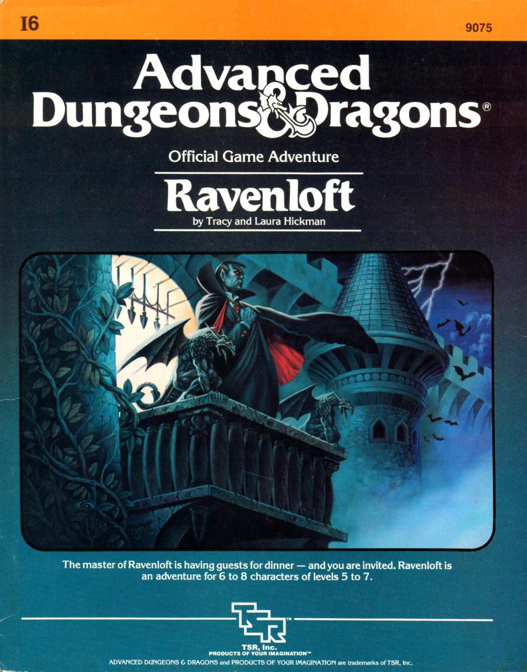 The box art of Castlevania II: Simon's Quest has a striking resemblance to the Advanced Dungeons & Dragons - Ravenloft artwork.