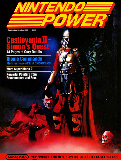 The controversial Castlevania II: Simon's Quest Nintendo Power issue from September/October 1988.