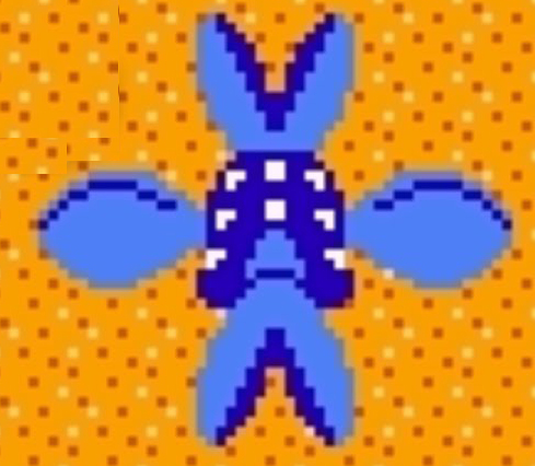 Level-3 of The Legend Of Zelda is shaped in what seems to be a swastika, but in fact, is a manji.