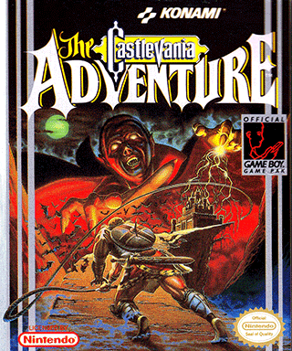 The box art for Castlevania: The Adventure.