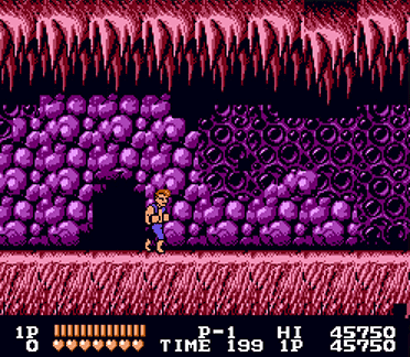 screenshot of MISSION 3: Forest - Cave area