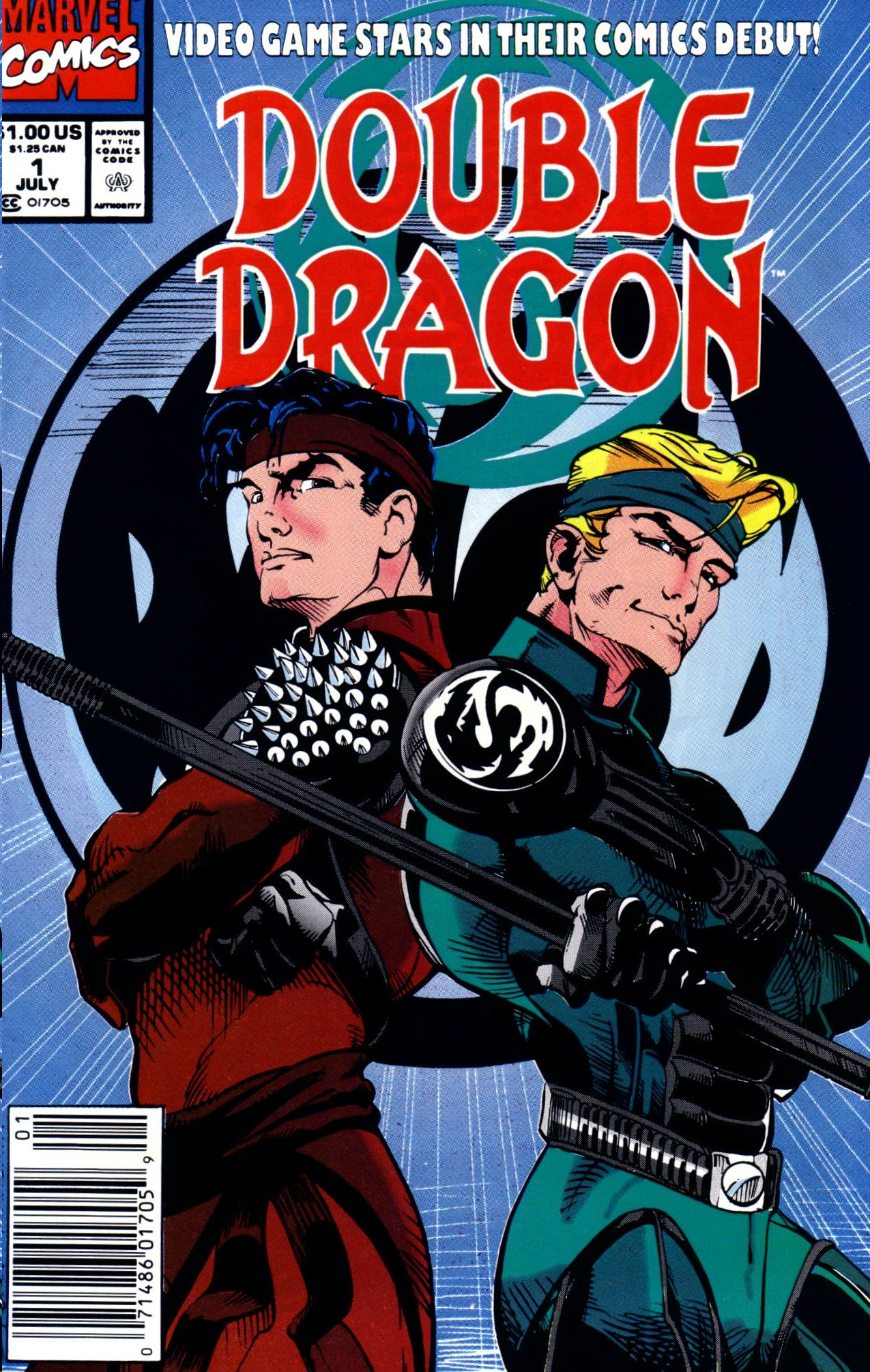 The Double Dragon comic.