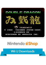 Picture of Double Dragon on the eShop for the Nintendo Wii U.