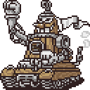 EarthBound (SNES) - Frankystein Mark II influenced by the creature built by Victor Frankenstein in the 1818 novel by Mary Shelley