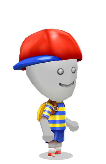 Ness Amiibo effect in Miitopia.