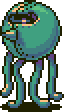 The Octobot family of characters in EarthBound, only have 4 limbs, not 8.