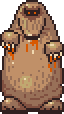 Mondo Mole may have blood dripping from its sharpened nails and mouth--or it just may be the dirt from clawing through earth.