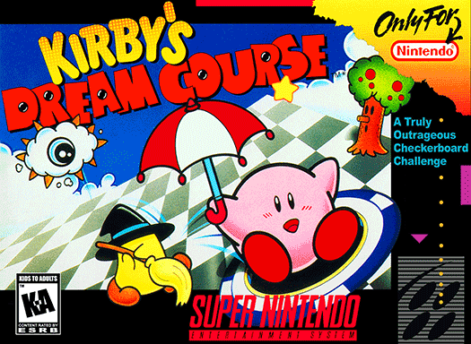 Kirby's Dream Course (SNES).