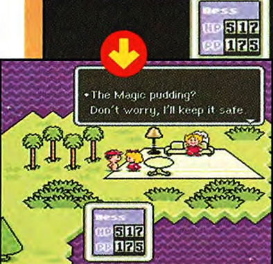 A picture of a nude Ness slipped past the censors in the EarthBound's Player Guide.