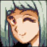 Silvia's playful wink