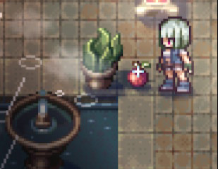 In Evil Tonight, items or places that sparkle are important.