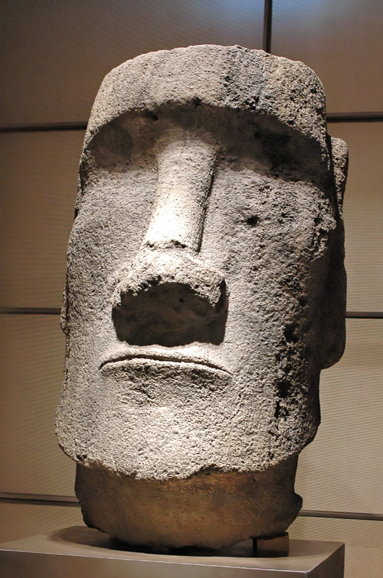 Moai head