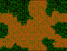 Go Lower-Left, Lower-Left, Up and Lower-Left to get through upper maze in Jungle, just past the desert.